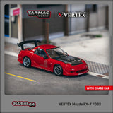 Tarmac Works 1/64 Vertex Mazda RX-7 FD3S Red