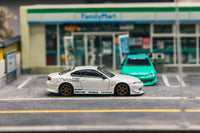 Tarmac Works 1/64  VERTEX Nissan Silvia S15 White Metallic - Lamley Special Edition - GLOBAL64