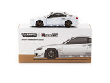 Tarmac Works 1/64  VERTEX Nissan Silvia S15 White Metallic - Lamley Special Edition - GLOBAL64