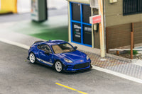 Tarmac Works 1/64  HKS Toyota GR86 Blue Metallic - GLOBAL64