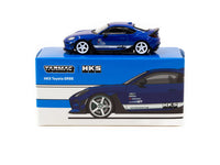 Tarmac Works 1/64  HKS Toyota GR86 Blue Metallic - GLOBAL64