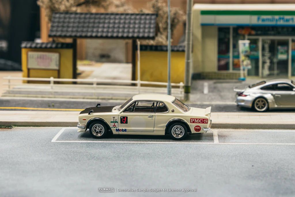 Tarmac Works 1/64 Nissan Skyline HT 2000GT-R White - GLOBAL64