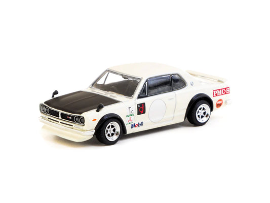 Tarmac Works 1/64 Nissan Skyline HT 2000GT-R White - GLOBAL64
