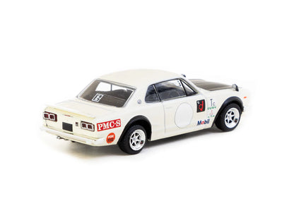 Tarmac Works 1/64 Nissan Skyline HT 2000GT-R White - GLOBAL64
