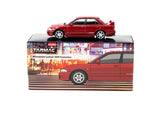 Tarmac Works 1/64 Mitsubishi Lancer GSR Evolution Red - GLOBAL64