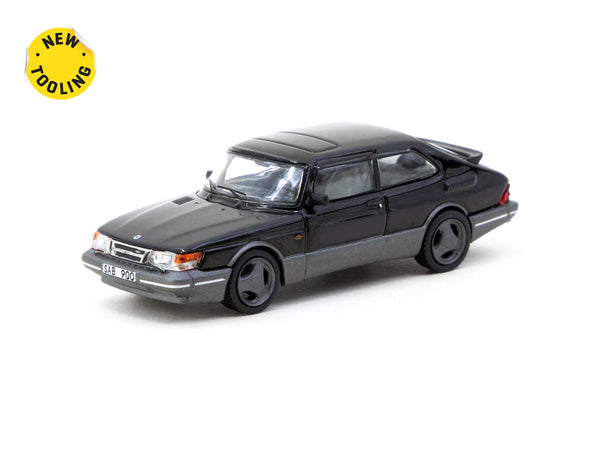 Tarmac Works 1/64  Saab 900 Turbo Black - GLOBAL64