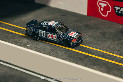 Tarmac Works 1/64 Mercedes-Benz 190 E 2.5-16 EVO 1 DTM 1989 Dany Snobeck GLOBAL64 Black - T64G-057-89DTM11