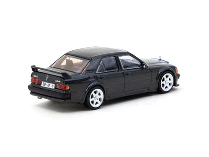 Tarmac Works 1/64  Mercedes-Benz 190 E 2.5-16 EVO 1 Blue-Black Metallic - GLOBAL64 - T64G-057-BK