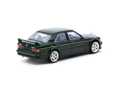Tarmac Works 1/64 Mercedes-Benz 190 E 2.5-16 EVO 1 TOYO TIRES - GLOBAL64 Green - T64G-057-Toyo