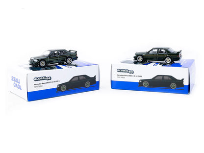 Tarmac Works 1/64 Mercedes-Benz 190 E 2.5-16 EVO 1 TOYO TIRES - GLOBAL64 Green - T64G-057-Toyo