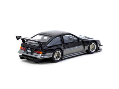 Tarmac Works 1/64 Toyota Sprinter Trueno AE86 Widebody Black/Grey - Designed by Jon Sibal - Malaysia Special Edition - GLOBAL64 - T64G-060-BG