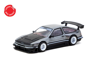 Tarmac Works 1/64 Jonsibal Toyota Sprinter Trueno AE86 Widebody White / Black with Tarmac Cards - GLOBAL64 - T64G-060-WB