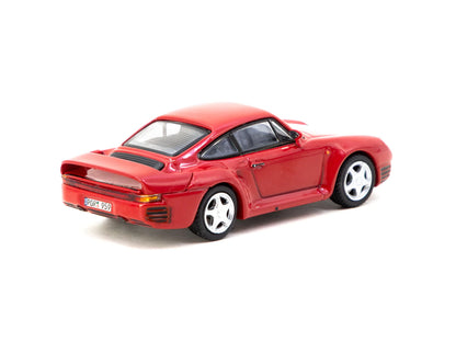 Tarmac Works x iXO Models 1/64 Porsche 959 Red - GLOBAL64 - T64G-068-RE
