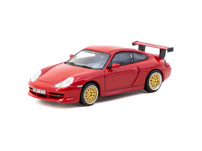 Tarmac Works x iXO Models 1/64 Porsche 911 GT3 (type 996) Red GLOBAL64 - T64G-069-RE