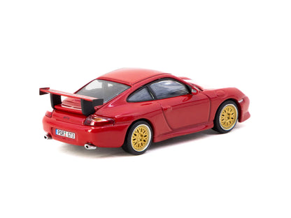 Tarmac Works x iXO Models 1/64 Porsche 911 GT3 (type 996) Red GLOBAL64 - T64G-069-RE
