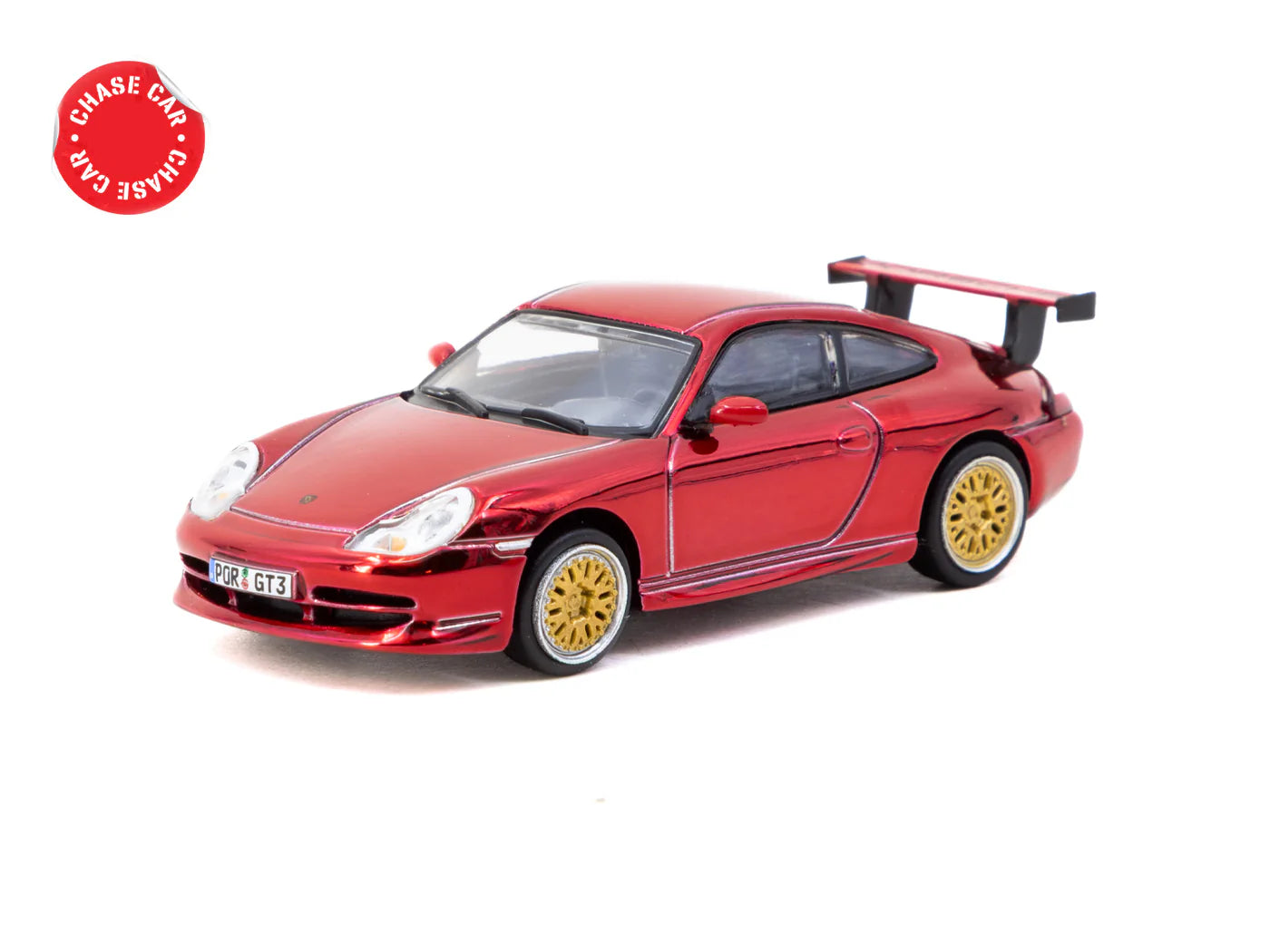 Tarmac Works x iXO Models 1/64 Porsche 911 GT3 (type 996) Red GLOBAL64 - T64G-069-RE