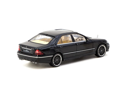 Tarmac Works 1/64 Mercedes-Benz S-Class Wald Black - GLOBAL64 - T64G-072-BK