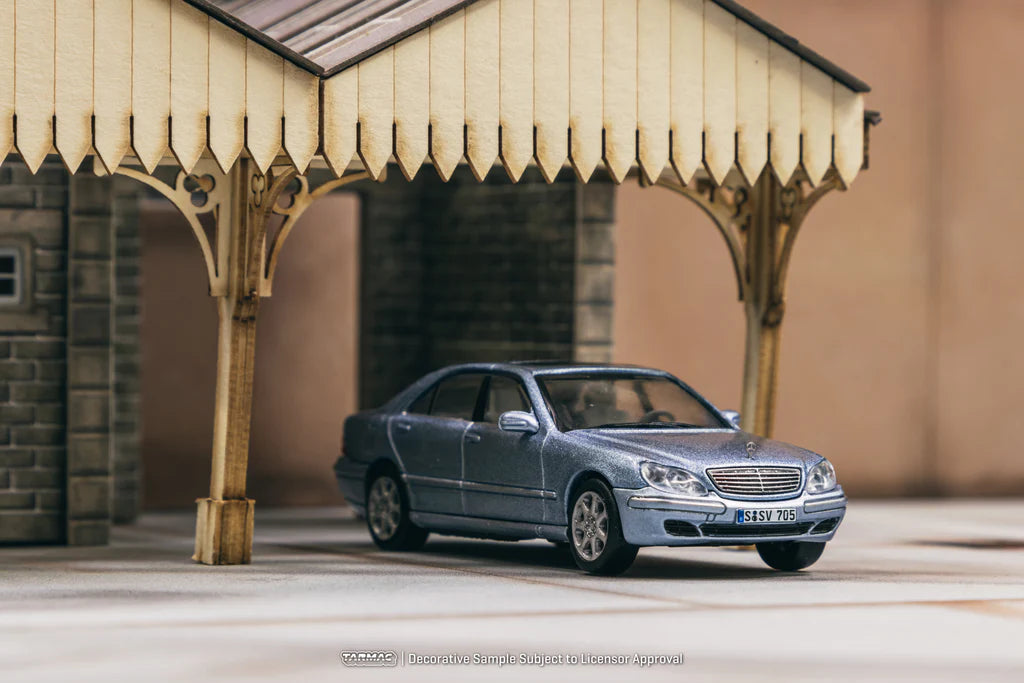 Tarmac Works 1/64  Mercedes-Benz S-Class Horizon Blue Metallic - GLOBAL64
