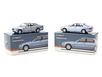 Tarmac Works 1/64  Mercedes-Benz S-Class Horizon Blue Metallic - GLOBAL64 - T64G-072-BL