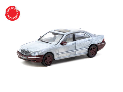 Tarmac Works 1/64 Mercedes-Benz S 55 AMG Bordeaux Red Metallic - GLOBAL64 - T64G-072-B0