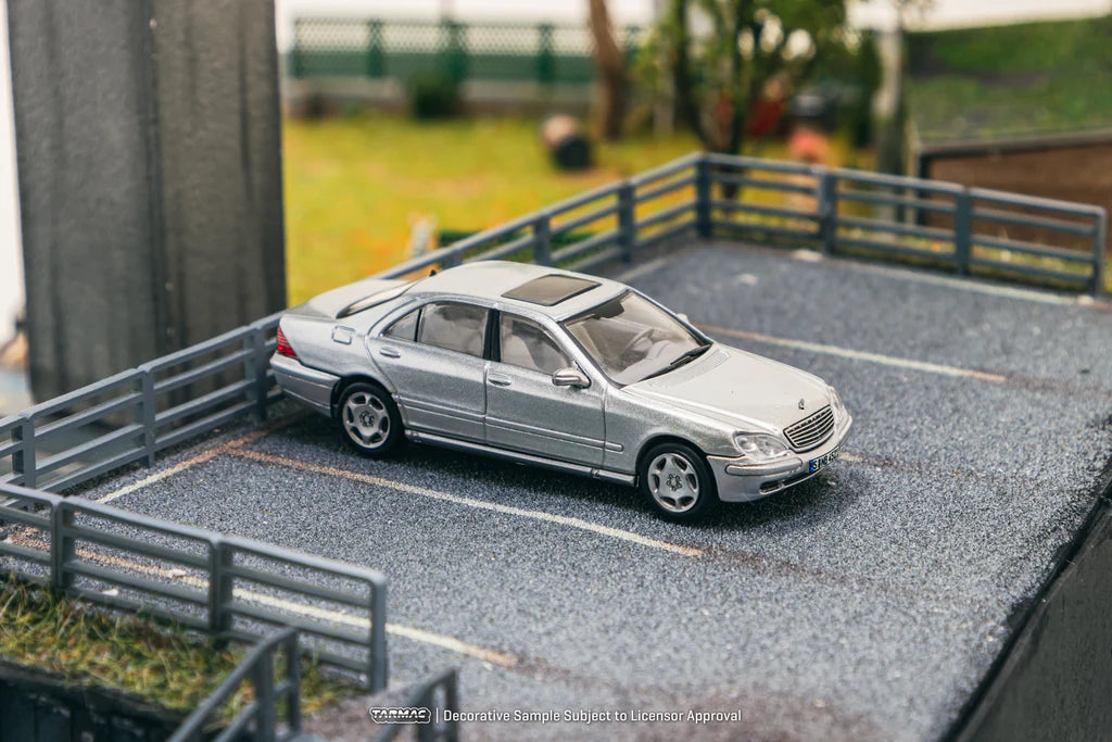 Tarmac Works 1/64 Mercedes-Benz S-Class Brilliant Silver Metallic - GLOBAL64
