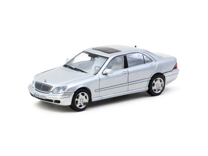 Tarmac Works 1/64 Mercedes-Benz S-Class Brilliant Silver Metallic - GLOBAL64