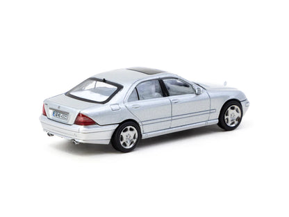 Tarmac Works 1/64 Mercedes-Benz S-Class Brilliant Silver Metallic - GLOBAL64