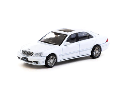 Tarmac Works 1/64 Mercedes-Benz S-Class Wald Alabaster White - Lamley Special Edition - GLOBAL64
