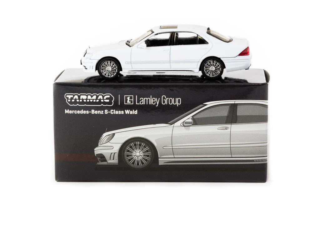 Tarmac Works 1/64 Mercedes-Benz S-Class Wald Alabaster White - Lamley Special Edition - GLOBAL64