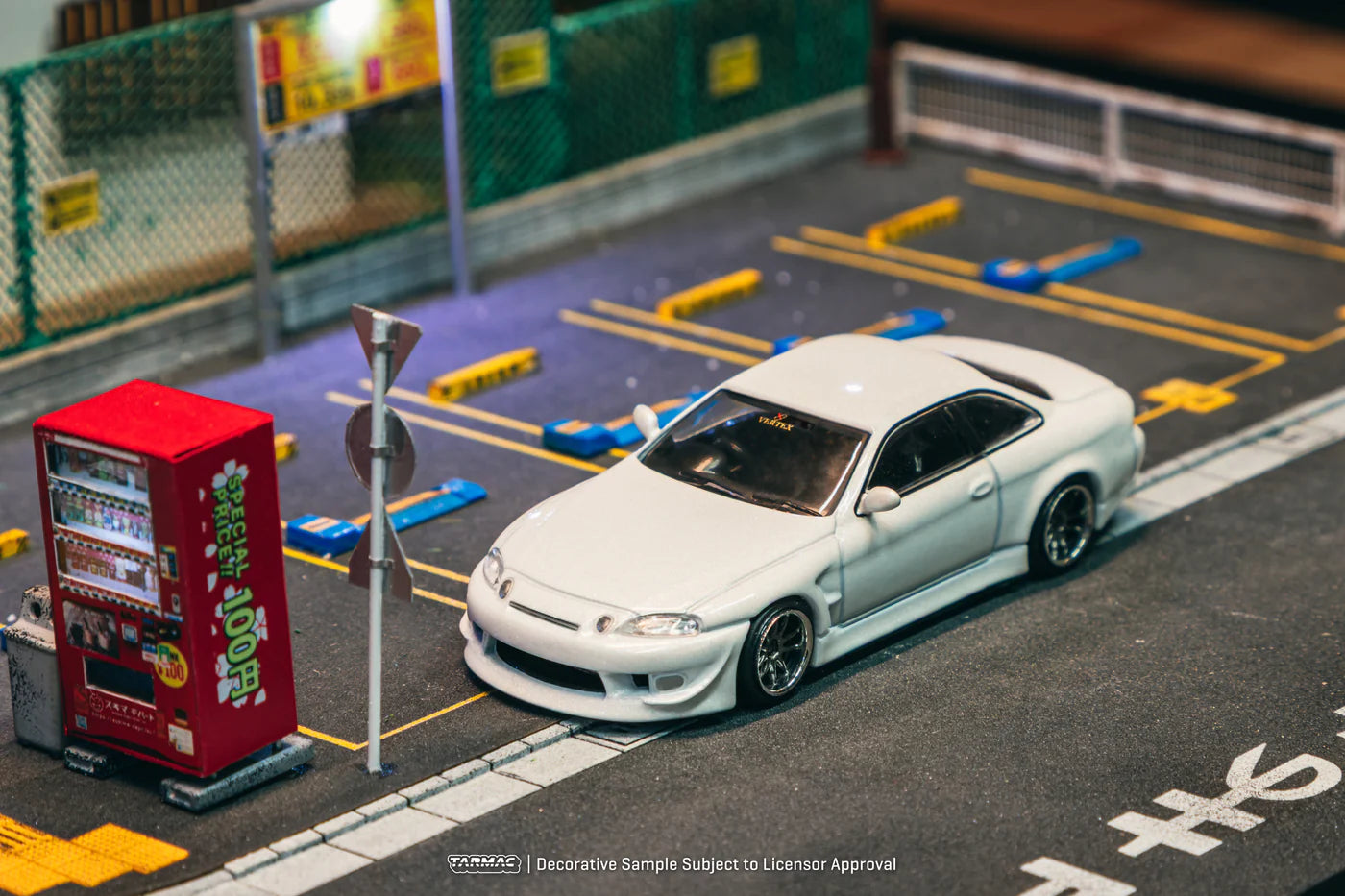 Tarmac Works 1/64 VERTEX Toyota Soarer JZZ30 White - GLOBAL64 - T64G-080-WH