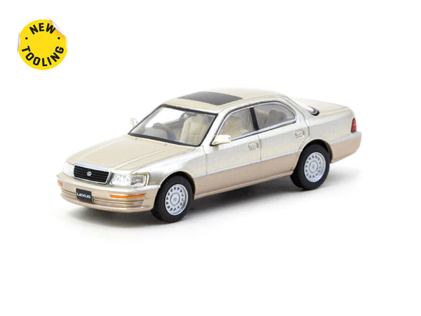 Tarmac Works 1/64 Lexus LS400 (UCF10) Champagne Beige Metallic - GLOBAL64