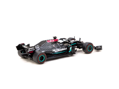 Tarmac Works  X iXO 1/64 Mercedes-AMG F1 W11 EQ Performance Sakhir Grand Prix 2020 George Russell - GLOBAL64 Black