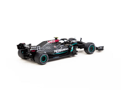 Tarmac Works 1/64 Mercedes-AMG F1 W11 EQ Performance Austrian Grand Prix 2020 Winner - Valtteri Bottas #77 - GLOBAL64 Black