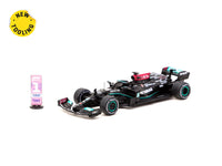 Tarmac Works 1/64 Mercedes-AMG F1 W12 E Performance British Grand Prix 2021 Winner Lewis Hamilton #44 - GLOBAL64 Black