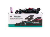 Tarmac Works 1/64 Mercedes-AMG F1 W12 E Performance British Grand Prix 2021 Winner Lewis Hamilton #44 - GLOBAL64 Black