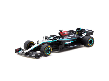 Tarmac Works x iXO Models 1/64 Mercedes-AMG F1 W12 E Performance New York Demo Run 2024 Lewis Hamilton GLOBAL64  Black - T64G-F037-NY