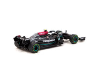 Tarmac Works 1/64 Mercedes-AMG F1 W12 E Performance Turkish Grand Prix 2021 Winner Valtteri Bottas #77 - GLOBAL64 Black