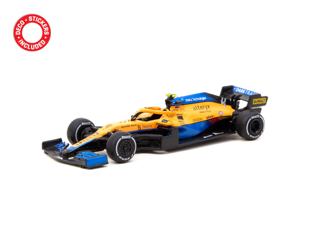 Tarmac Works 1/64 McLaren MCL35M Italian Grand Prix 2021 Lando Norris #4 - GLOBAL64