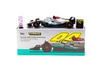 Tarmac Works X iXO Models 1/64 Mercedes-AMG F1 W13 E Performance Sao Paulo Grand Prix 2022 #44 Lewis Hamilton - GLOBAL64