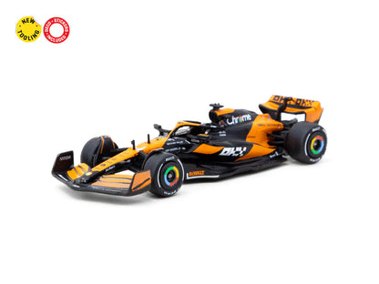 Tarmac Works X iXO Models 1/64 McLaren MCL60 2024 Livery Show Car - GLOBAL64 Orange - T64G-F070-2024