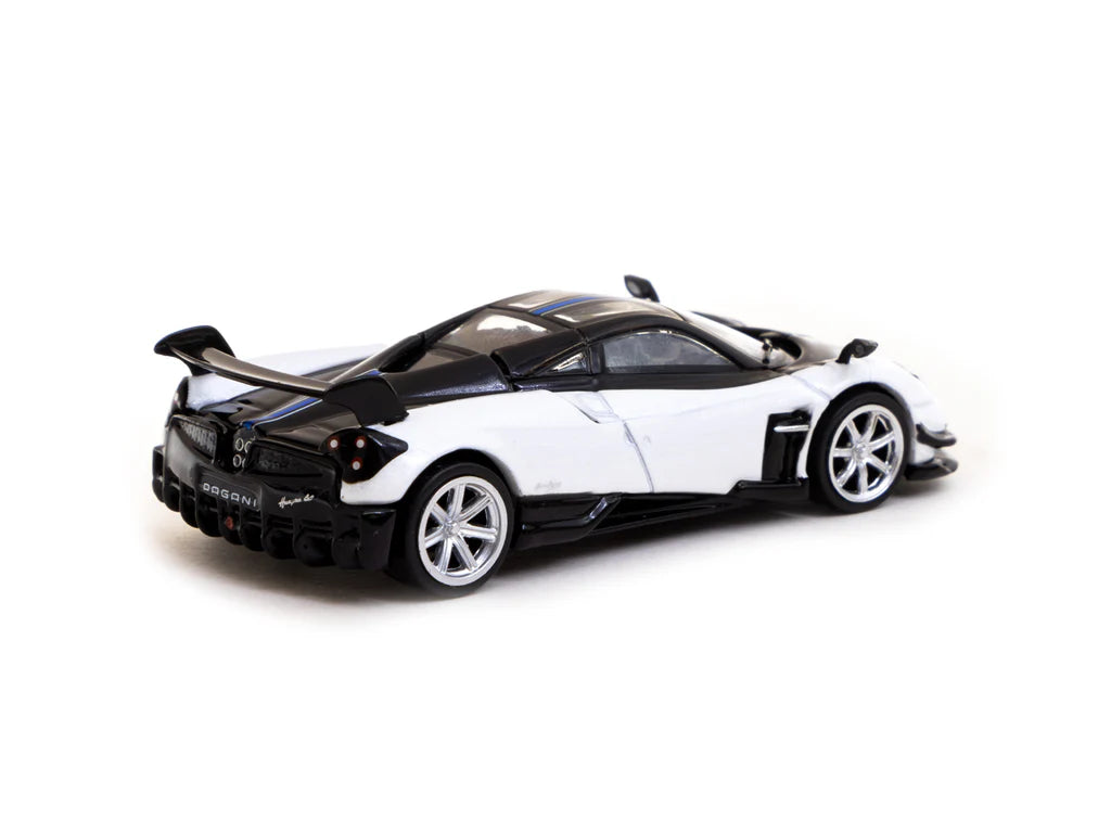 Tarmac Works 1/64 Pagani Huayra BC Bianco Benny - GLOBAL64 White