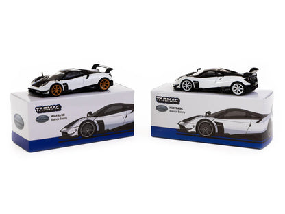 Tarmac Works 1/64 Pagani Huayra BC Bianco Benny - GLOBAL64 White - T64G-TL014-WH
