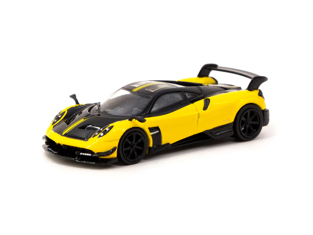 Tarmac Works 1/64 Pagani Huayra BC Giallo Limone - GLOBAL64 Yellow - T64G-TL014-YL