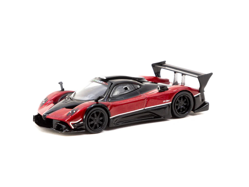 ミニカー Tarmac Works Pagani Zonda 1:64 Pagani Zonda Cinque Bianco Benny White and Black Global64