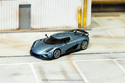 Tarmac Works 1/64 Koenigsegg Regera Light Blue Metallic - GLOBAL64