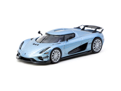 Tarmac Works 1/64 Koenigsegg Regera Light Blue Metallic - GLOBAL64