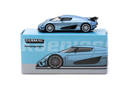 Tarmac Works 1/64 Koenigsegg Regera Light Blue Metallic - GLOBAL64