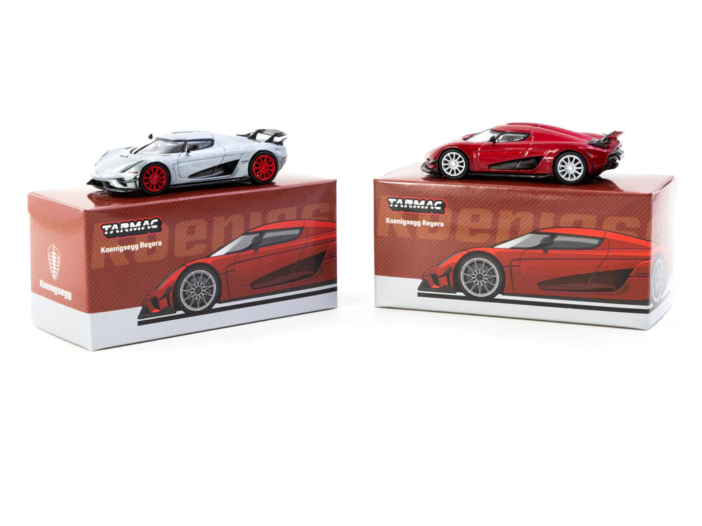 Tarmac Works 1/64 Koenigsegg Regera Red Metallic - GLOBAL64 - T64G-TL017-RE