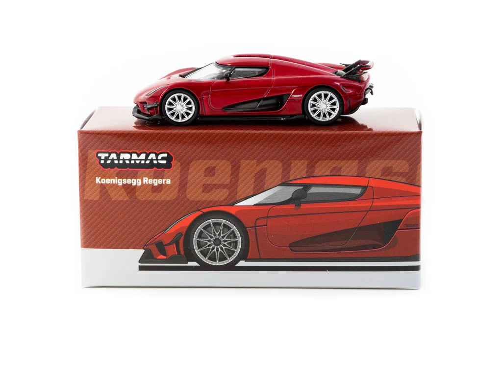 Tarmac Works 1/64 Koenigsegg Regera Red Metallic - GLOBAL64 - T64G-TL017-RE