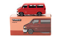 Tarmac Works 1/64 Dodge Van Red - GLOBAL64